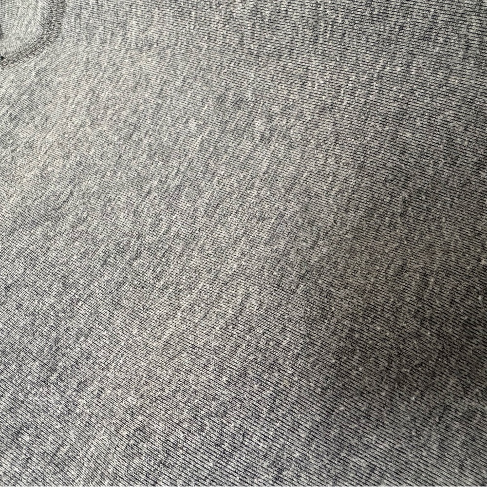 NIKE sz S Tech Fleece Sweatshirt Gray Big Swoosh Teal Back Logo - Picture 11 of 12